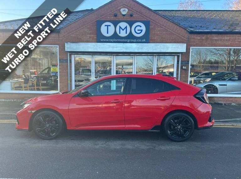 2019 Honda Civic 1.0 VTEC Turbo Sport Line Hatchback 5dr Petrol Manual Euro 6 (s/s) (126 ps) Hatc...
