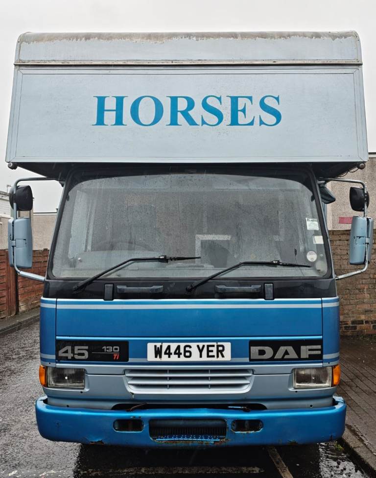 Daf 45 Horsebox. 6.0 Diesel. Starts & Drives. Project. Motorhome Conversion?