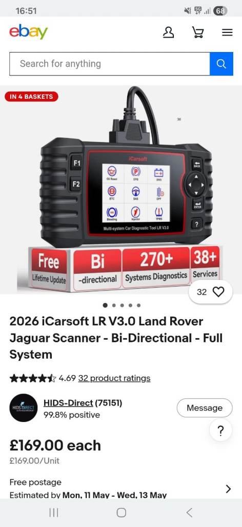 Icarsoft V3.0 LR