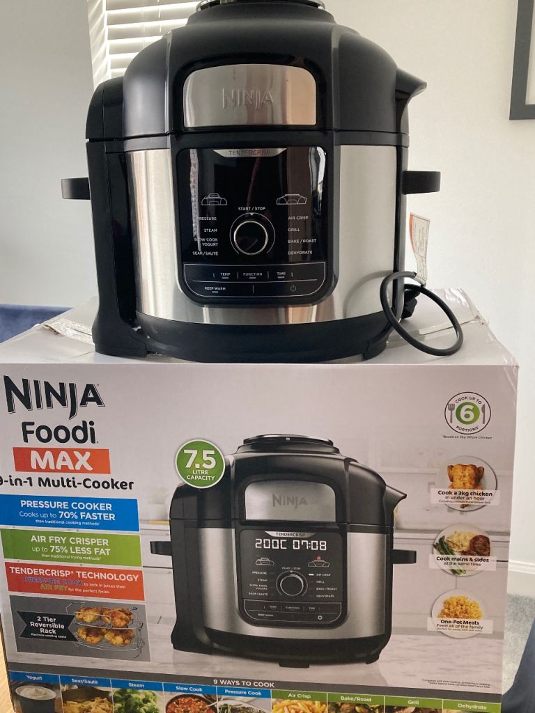 Ninja Foodi MAX 9-in-1 Multi-Cooker 7.5L OP500UK