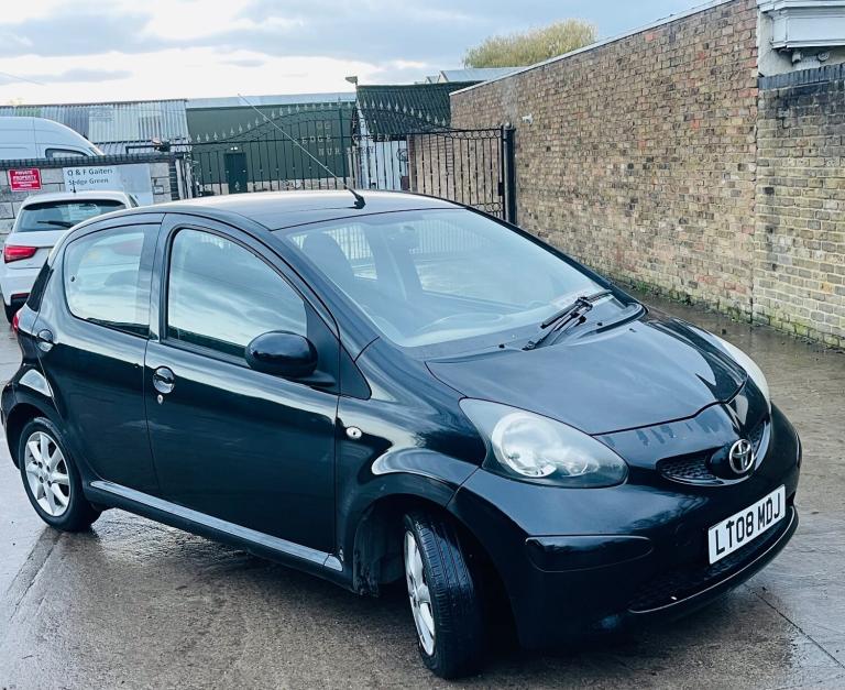 2008 Toyota AYGO 1.0 VVT-i Black 5dr HATCHBACK Petrol Manual