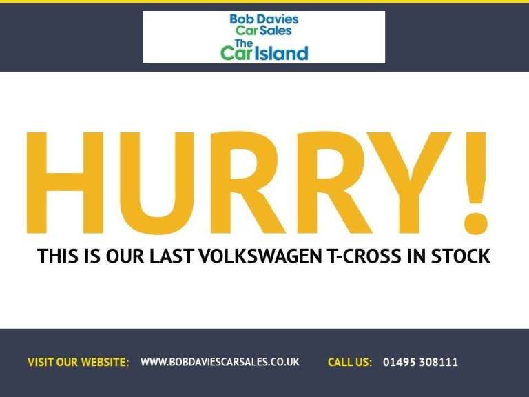 2020 20 VOLKSWAGEN T-CROSS 1.0 TSI R-LINE SUV 5DR PETROL MANUAL EURO 6 (S/S) (11