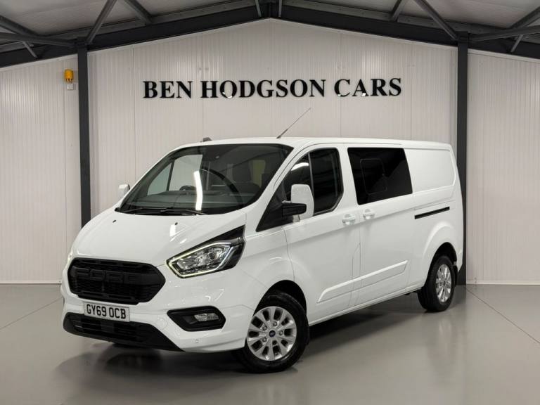 2019 69 FORD TRANSIT CUSTOM 2.0 320 ECOBLUE LIMITED CREW VAN DOUBLE CAB 5DR DIES