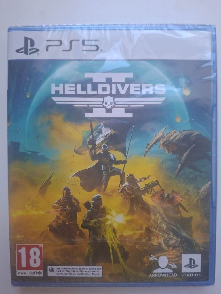 Helldivers 2 PS5 Game - Brand New, Sealed