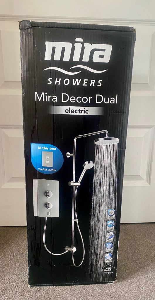 Brand new Mira Decor Dual electric shower 