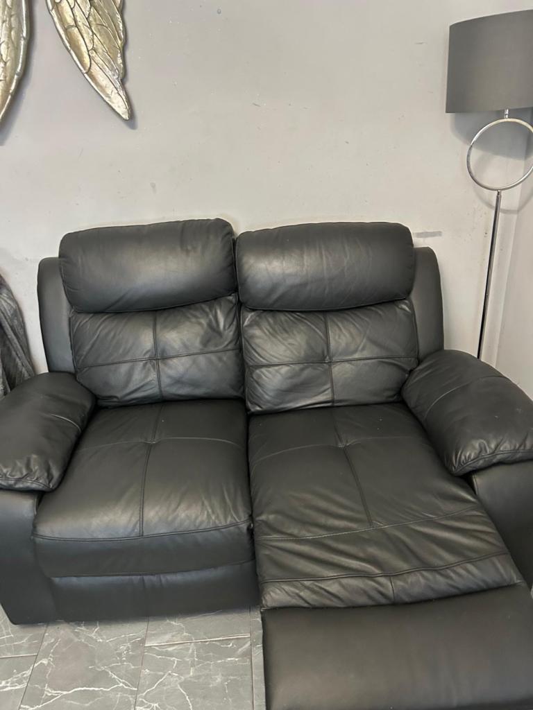 3 & 2 seater leather recliner sofas 