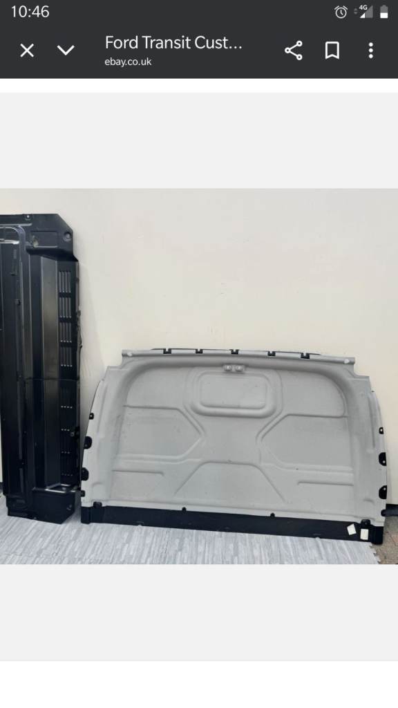 Ford transit custom 2017 bulkhead