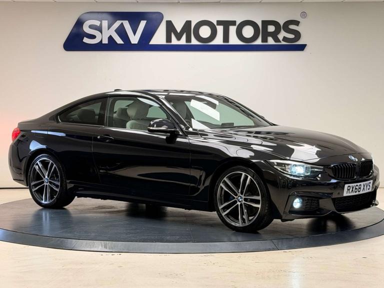 2018 BMW 4 Series 2.0 420D M Sport Auto 2dr Coupe Diesel Automatic