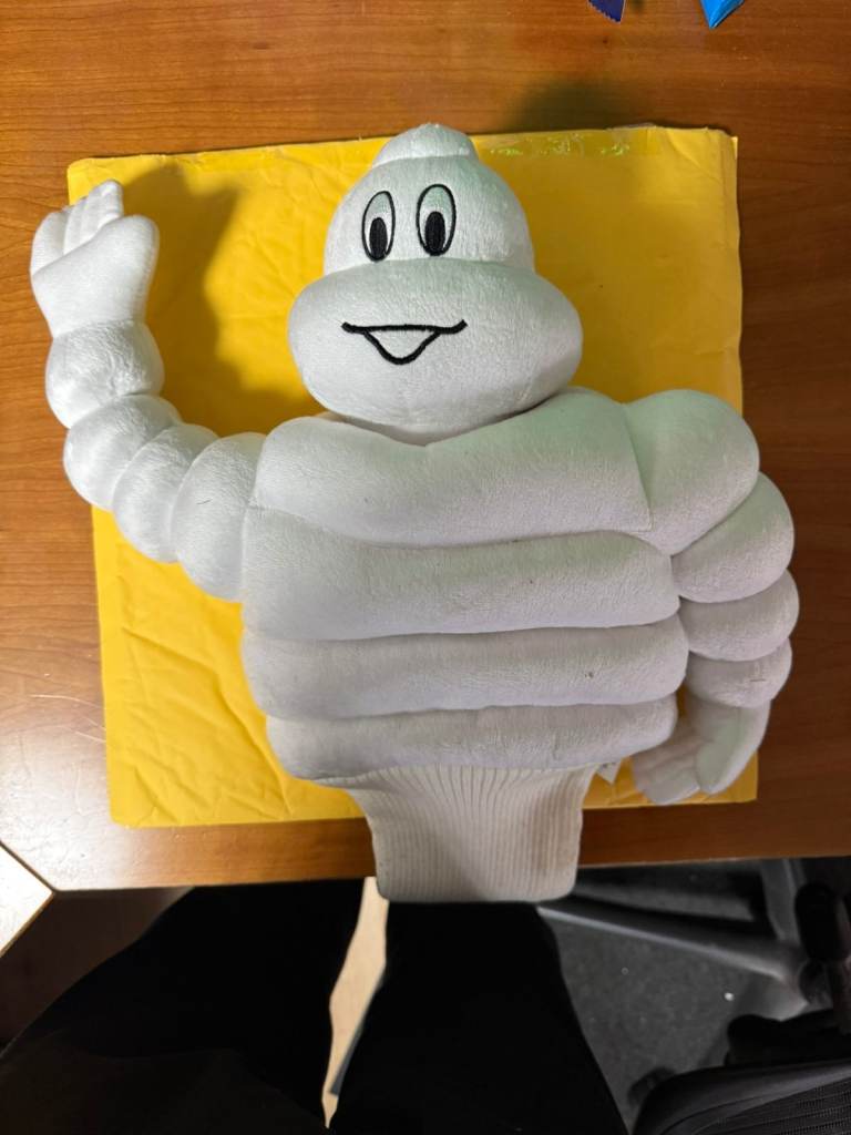 Michelinman Driver Headcover Rare New