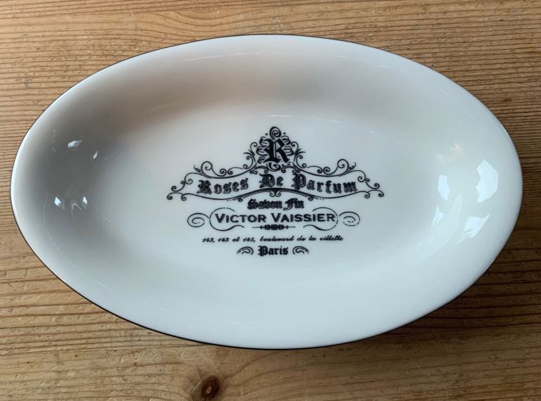 NEW - French Ceramic Soap Dish - Hoff Interieur 
