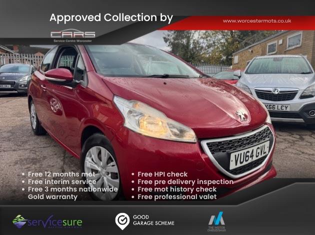 2014 Peugeot 208 1.2 VTi Access+ 3dr HATCHBACK Petrol Manual