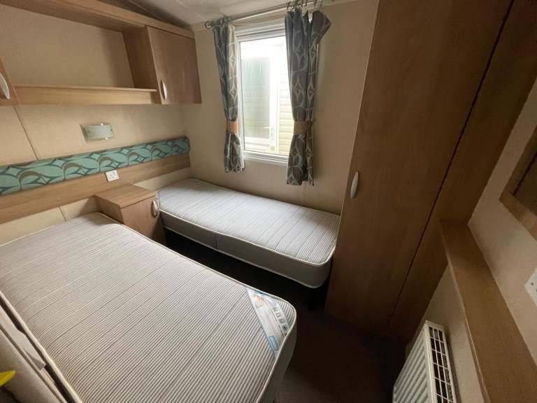 Static Holiday Caravan For Sale Off Site Swift Bordeaux 38 x 12, 3 Bedroom 