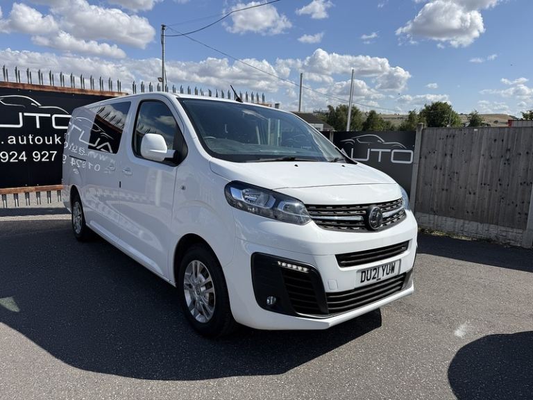 2021 Vauxhall Vivaro Turbo D 3100 Sportive Combi Van Diesel Manual