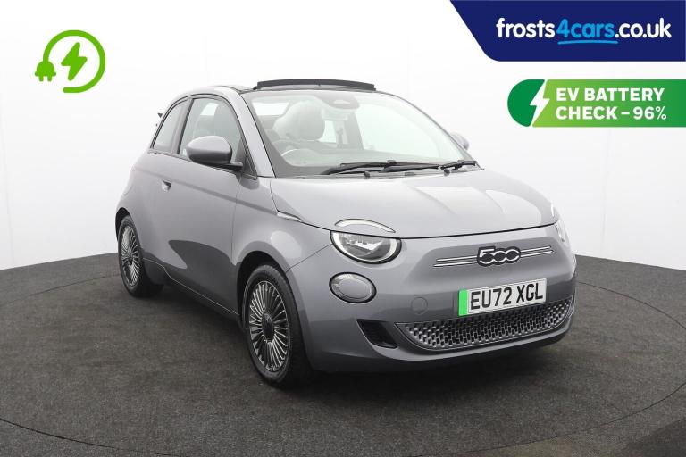 2022 Fiat 500 2dr 87kW Icon 42kWh Automatic Convertible Convertible Electric Automatic