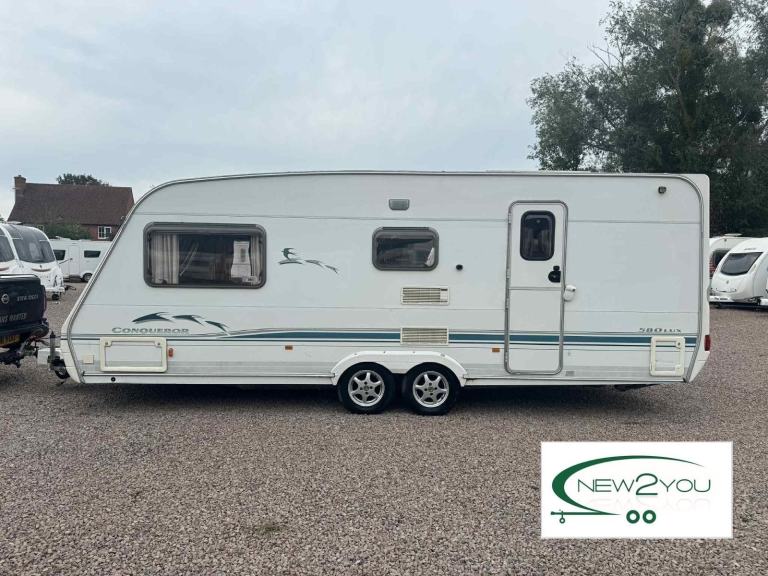 2003 Swift Conqueror 580 LUX 4 Berth Caravan - STOCK NO E204