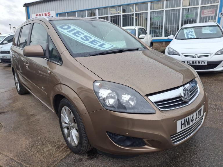 2014 Vauxhall Zafira 1.7 CDTi ecoFLEX Design Nav [125] 5dr MPV Diesel Manual