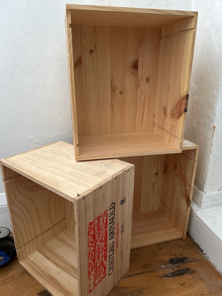 Wooden Wine crates 