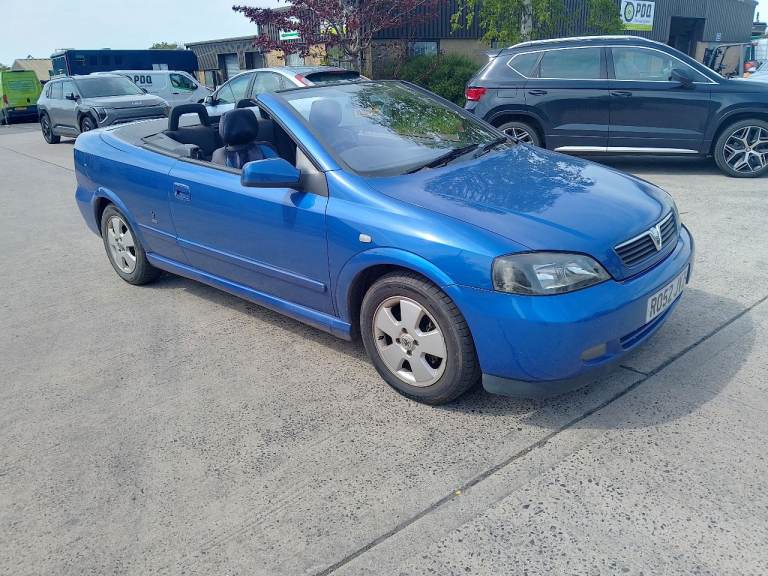 Vauxhall, ASTRA, Convertible, 2002, Manual, 1598 (cc), 2 doors
