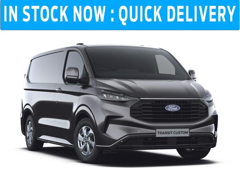 BRAND NEW Ford Transit Custom 320L1 H1 Limited 2.0L 136PS 6 Spd Magnetic Grey