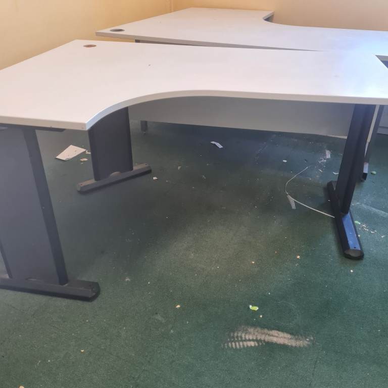 Managers corner office desk 