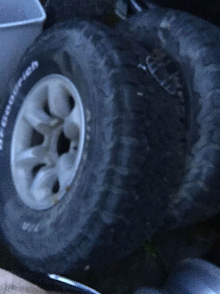 Mitsubishi PAJERO 15" Alloy Set With bf goodrich tyres Tyres