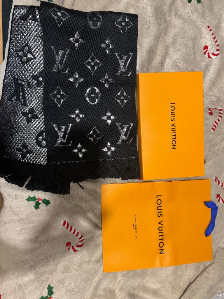 image for LV inspired Scarf With Gift Box & Bag