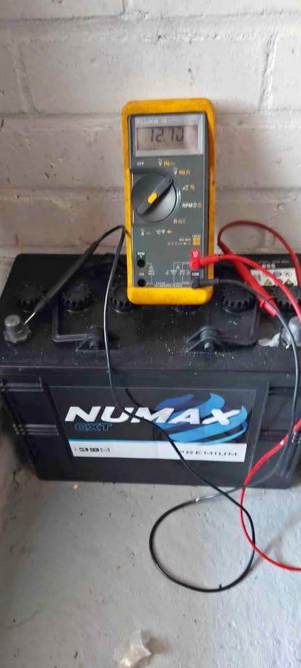 Heavy Duty battery for commercial boat marine use