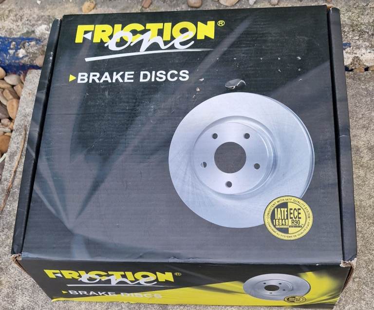 Friction One Rear Brake Disc For Renault Trafic,Nissan PRIFMASTER,Vauxhall VIVARO