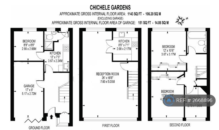 4 bedroom house in Chichele Gardens, Croydon, CR0 (4 bed) (#2668896)