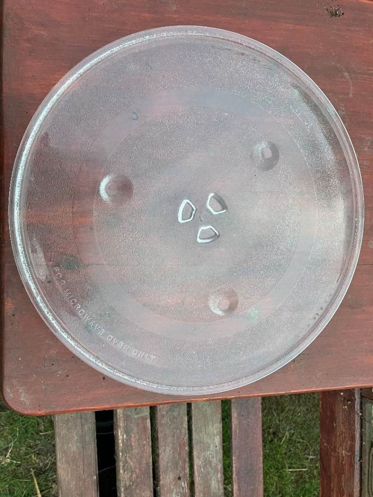 Microwave Oven Glass Turntable Plate – Good Condition