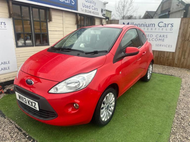 2013 Ford Ka 1.2 Zetec 3dr [Start Stop] HATCHBACK PETROL Manual