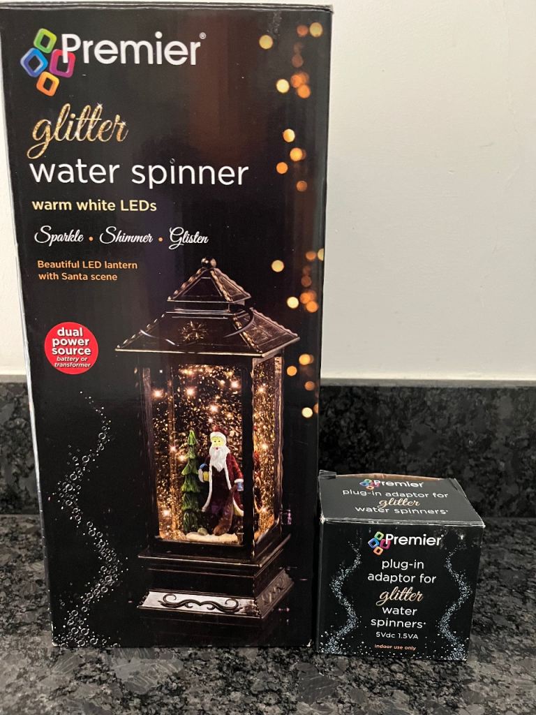 Christmas water spinner
