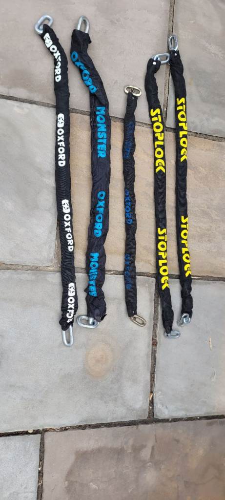 X5 motorcycle security chains 