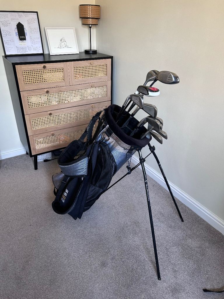 Beginner Golf Club Set with Callaway bag