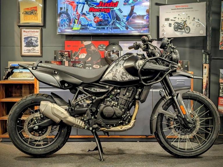 2026 ROYAL ENFIELD HIMALAYAN 450 in Mana Black