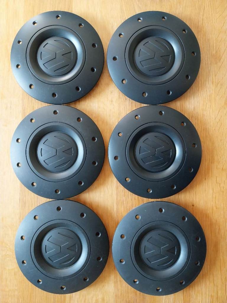 VW T5 centre Caps for Steel Wheels original VW parts, practically as new