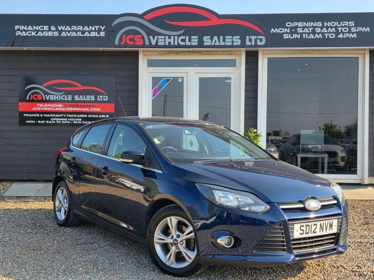 2012 Ford Focus 1.6 Zetec 5dr HATCHBACK PETROL Manual