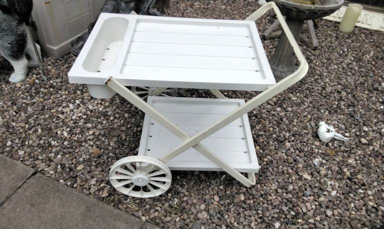 Retro folding drinks tea party trolley cool unusual 