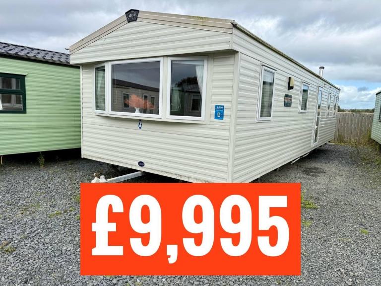 OFF SITE static caravan Scotland double glazed & heated 3 bed ABI New Horizon