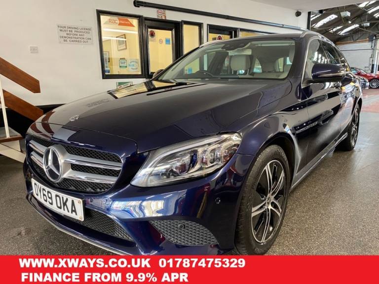 2019 69 MERCEDES-BENZ C-CLASS 2.0 C300 SPORT (PREMIUM) ESTATE 5DR PETROL G-TRONI