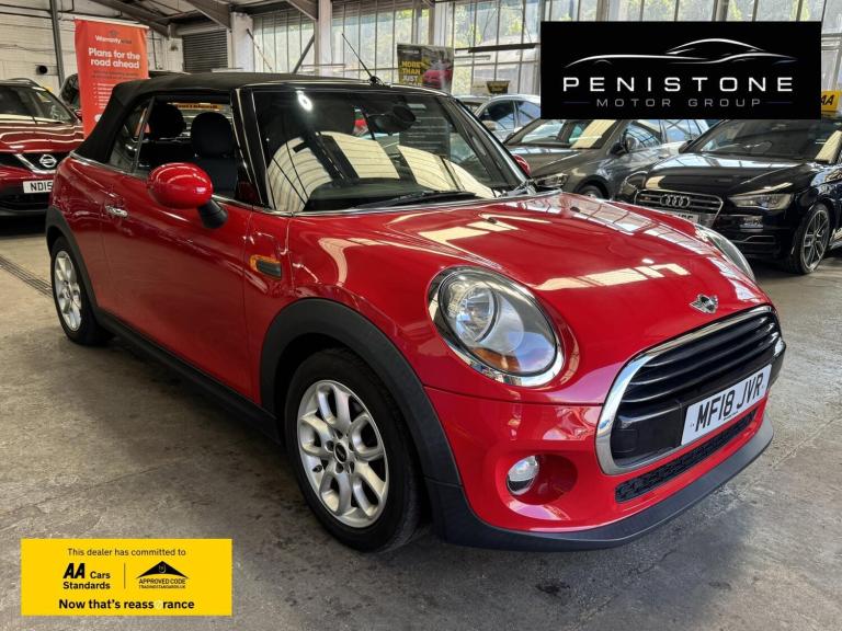 2018 MINI Convertible 1.5 Cooper 2dr CONVERTIBLE PETROL Manual