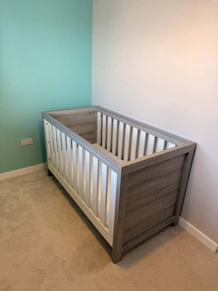 Cot Bed & Mattress if wanted 