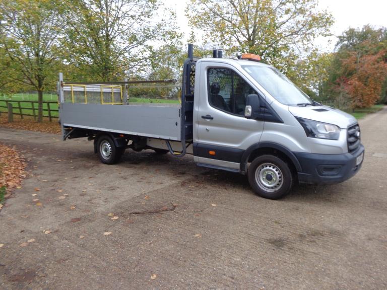 FORD TRANSIT 2.0 EcoBlue 130ps Dropside with tail lift 13ft body