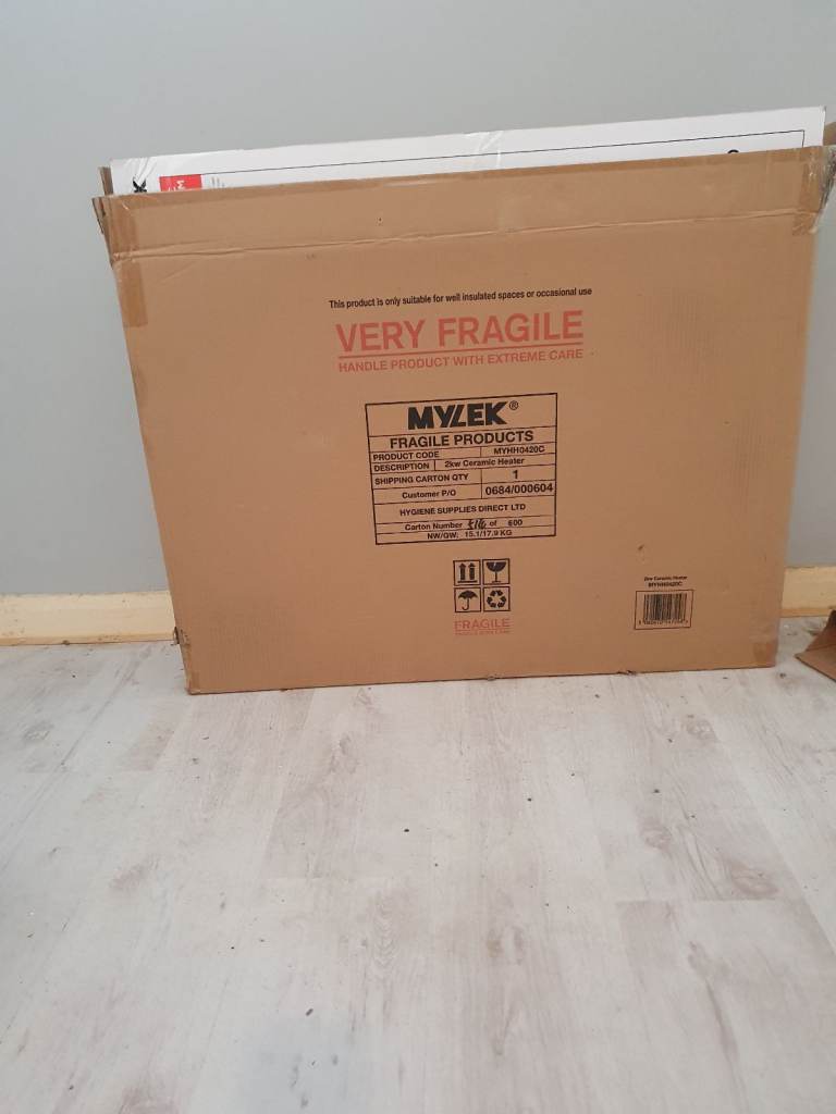 New mylek ceramic 2k heater. 