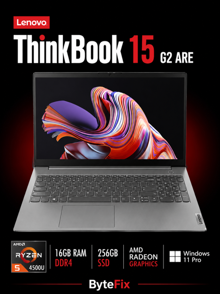 Lenovo ThinkBook 15 G2 ARE | Ryzen 5 4500U | 16GB | 256GB SSD | W11 Pro