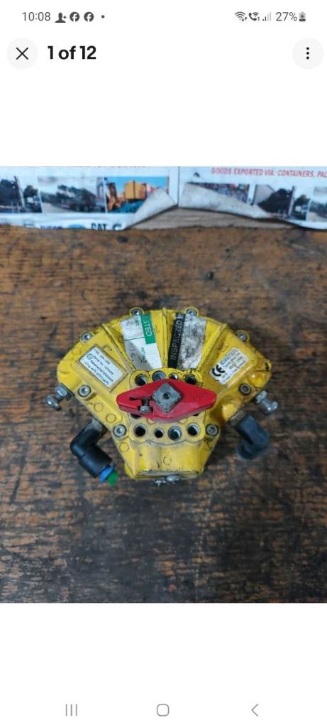 Kinetrol 03 034-100Z Pneumatic Rotary Actuator Valve Damper Air Driven