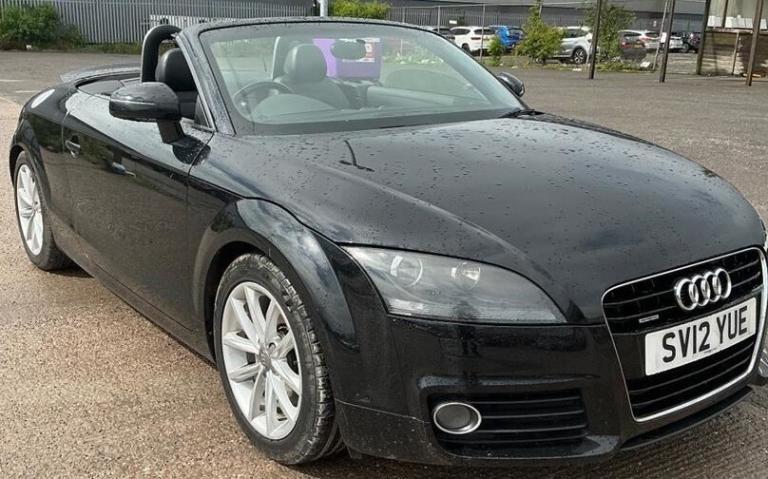 2012 Audi TT 2.0 TDI 170 Quattro Sport 2dr ++ AUDI HISTORY / HALF LEATHER / AIR CON  CONVERTIBLE ...
