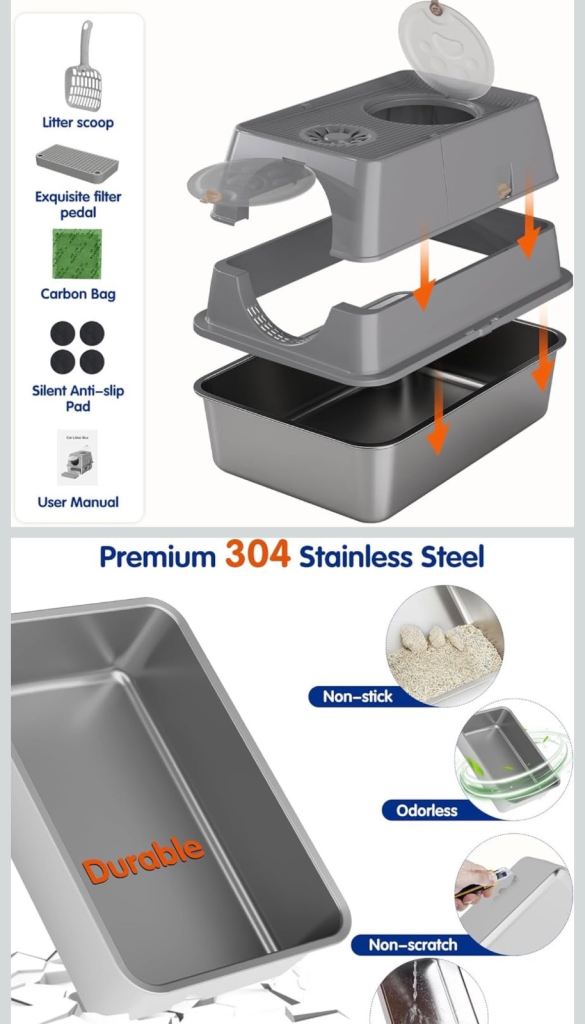 Citylife XL Cat Litter Box