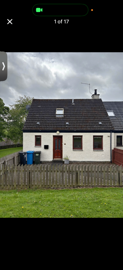Two bedroom house Munlochy 