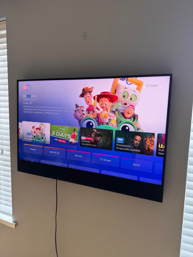 Sky Glass TV 43-inch – Black, Perfect Condition